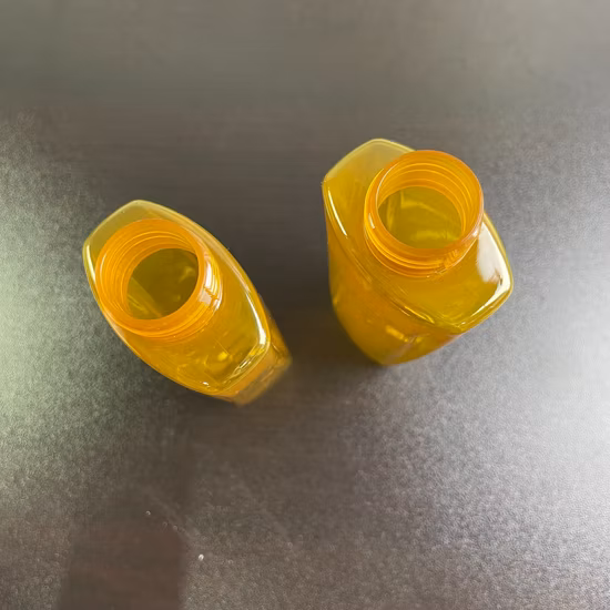 Bouteille PET colorée en plastique pour liquide de lotion