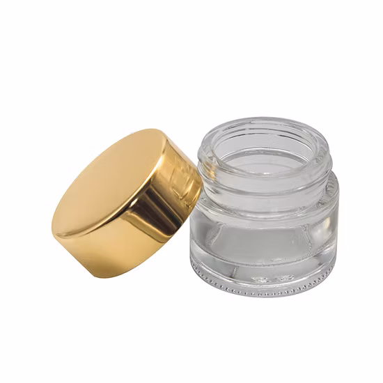 Pot cosmétique coloré de PETG de catégorie comestible 30g 50g 100g avec le pot en plastique de pot de crème de couvercles en bambou