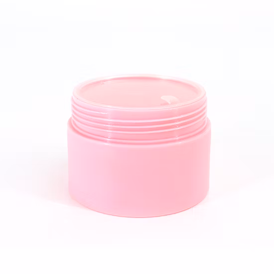 Pot cosmétique 10g PS pot de crème en plastique avec capuchon en PP